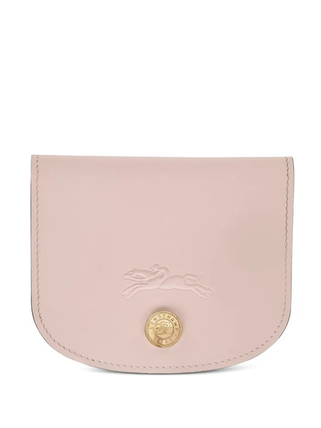 Longchamp Embossed-logo Cardholder - Pink 