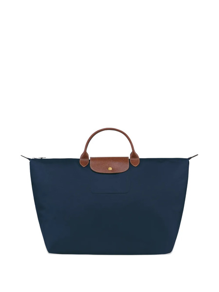  Longchamp Large Le Pliage Holdall Bag - Blue 