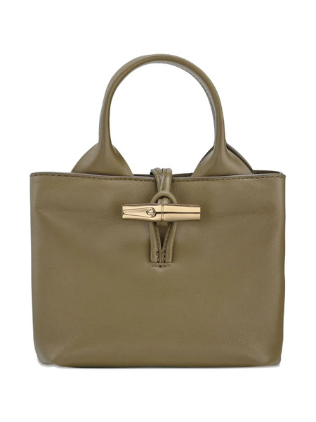  Longchamp Le Roseau Xs Clasp Mini Bag - Green 