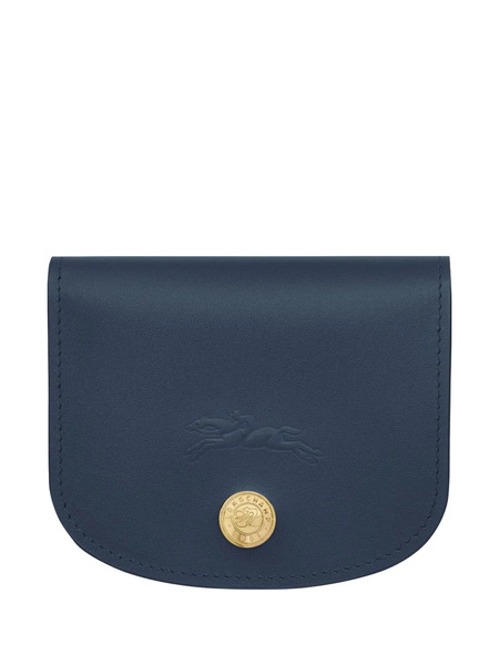  Longchamp Leather Cardholder - Blue 
