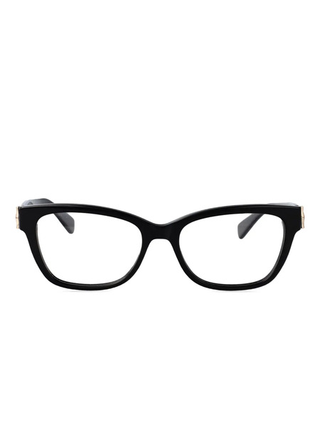  Longchamp Lo2713 Rectangle-frame Glasses - Black 