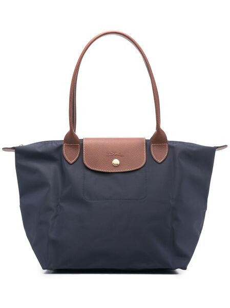  Longchamp Medium Le Pliage Tote Bag - Blue 