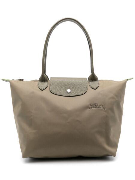  Longchamp Medium Le Pliage Tote Bag - Green 