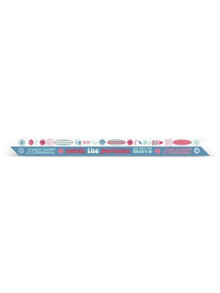  Longchamp Printed Headband - Blue 