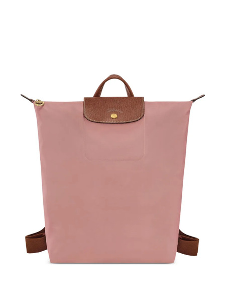  Longchamp Zip-up Backpack - Pink 