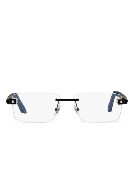  Longines Rimless Glasses - Black 