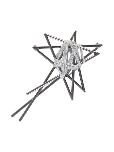 Lorena Antoniazzi Decorative Brooch - Silver 