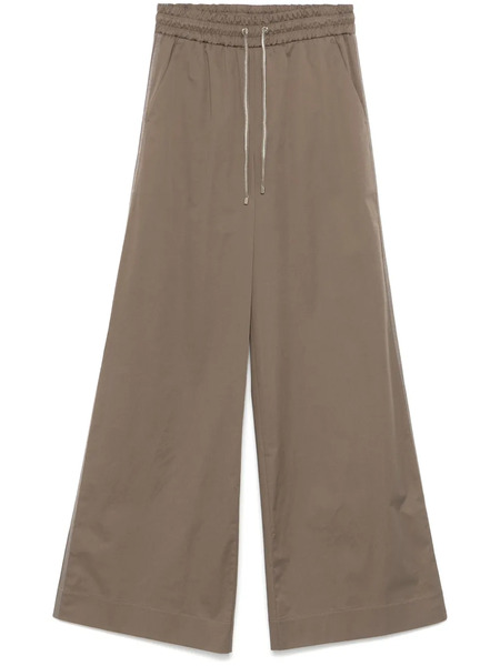  Lorena Antoniazzi Drawstring Trousers - Brown 
