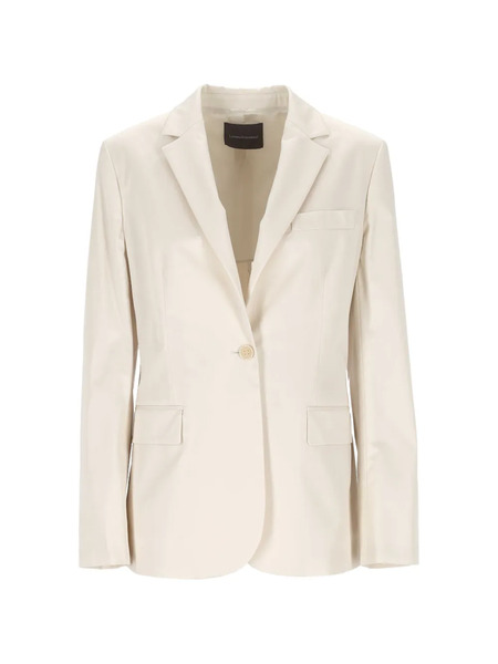  Lorena Antoniazzi Single-breasted Blazer - White 