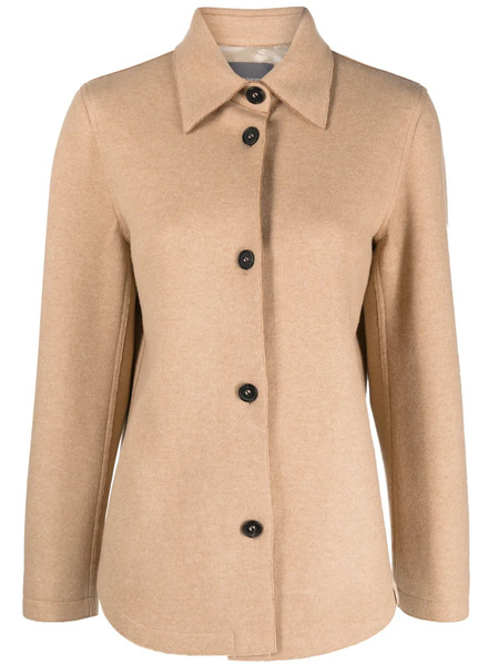  Lorena Antoniazzi Single-breasted Wool-cashmere Jacket - Neutrals 