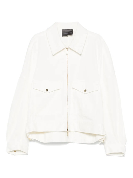  Lorena Antoniazzi Zip-up Jacket - White 