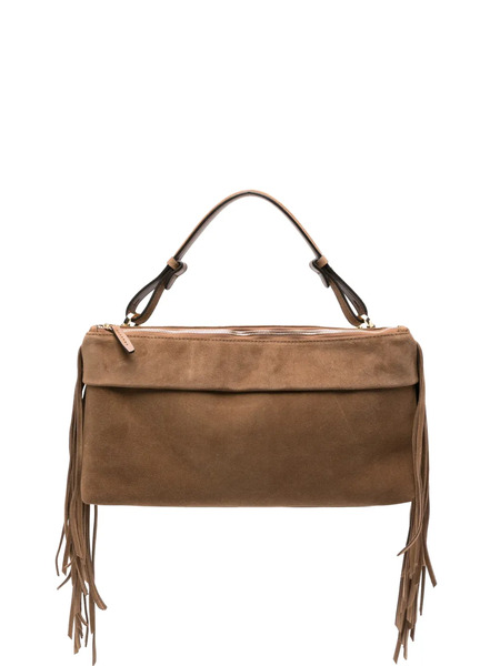  Loristella Fringed Shoulder Bag - Brown 
