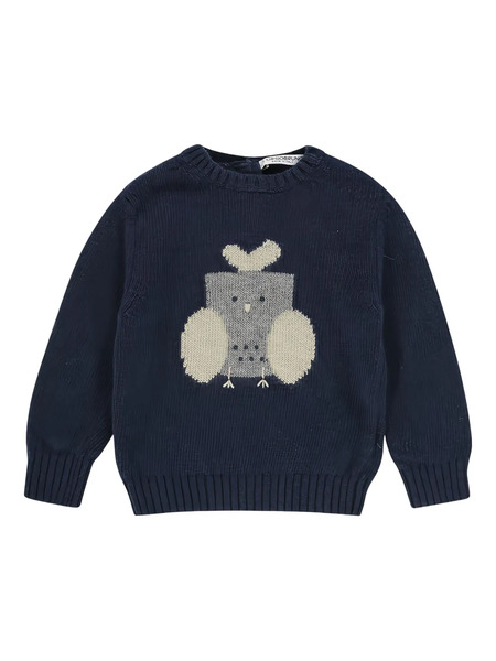  L'orsobruno Crew-neck Sweater - Blue 