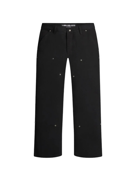  Lostshdws Detached Double Knee Jeans - Black 