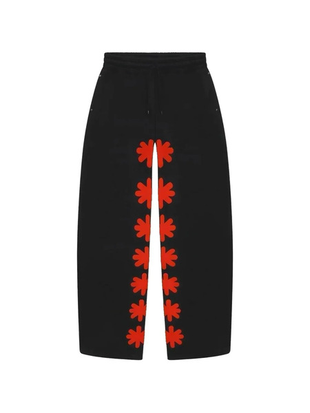  Lostshdws Logo Floral Trousers - Black 
