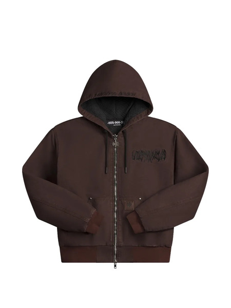 Lostshdws Zip-fastening Hoodie - Brown 