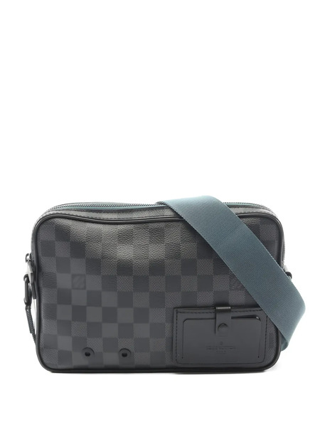  Louis Vuitton Pre-owned 2019 Alpha Damier-pattern Messenger Bag - Grey 