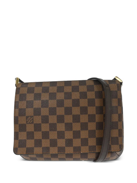  Louis Vuitton Pre-owned 2003 Check-pattern Cross Body Bag - Brown 