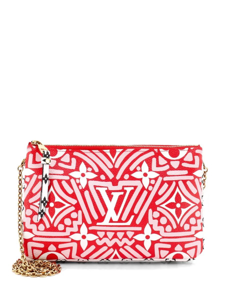  Louis Vuitton Pre-owned Double Zip Pochette Limited Edition Crafty Monogram Giant Clutch Bag - Multicolour 