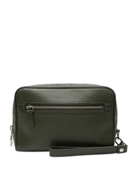  Louis Vuitton Pre-owned 2014 Epi Neo Hoche Clutch Bag - Green 