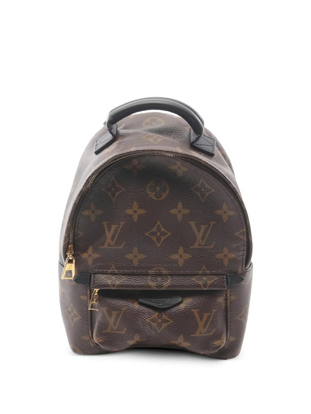  Louis Vuitton Pre-owned 2016 Mini Palm Springs Monogram-pattern Backpack - Brown 