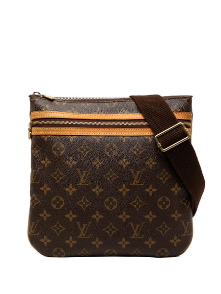  Louis Vuitton Pre-owned 2005 Monogram Bosphore Pochette Crossbody Bag - Brown 