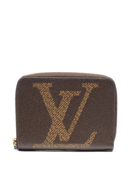  Louis Vuitton Pre-owned 2021-2025 Monogram-print Wallet - Brown 