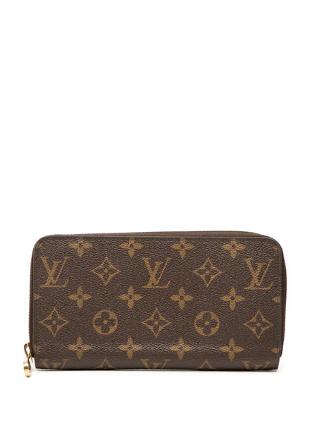  Louis Vuitton Pre-owned 2017 Monogram Zippy Wallet Long Wallets - Brown 