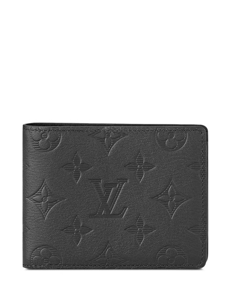  Louis Vuitton Pre-owned Multiple Monogram Leather Wallet - Black 