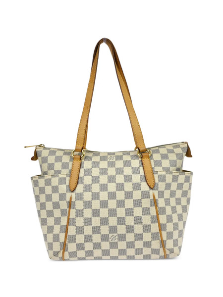  Louis Vuitton Pre-owned 2012 Pm Damier Azur Totally Check Patterned Shoulder Bag - Neutrals 