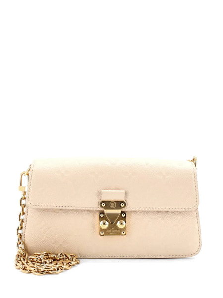  Louis Vuitton Pre-owned Pochette Metis Wallet On Chain Monogram Empreinte Leather Crossbody Bag - Neutrals 