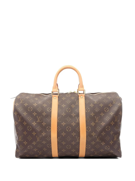  Louis Vuitton Pre-owned 2000s Boston Monogram Leather Bag - Brown 