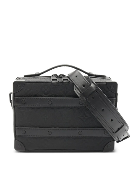  Louis Vuitton Pre-owned 2021 Soft Trunk Monogram Shoulder Bag - Black 