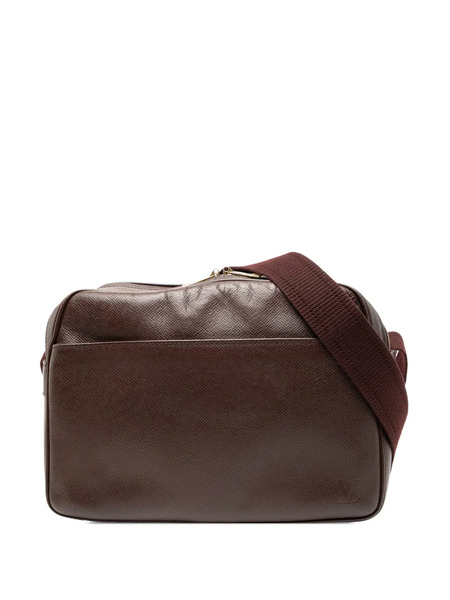  Louis Vuitton Pre-owned 1998 Taiga Reporter Pm Crossbody Bag - Red 