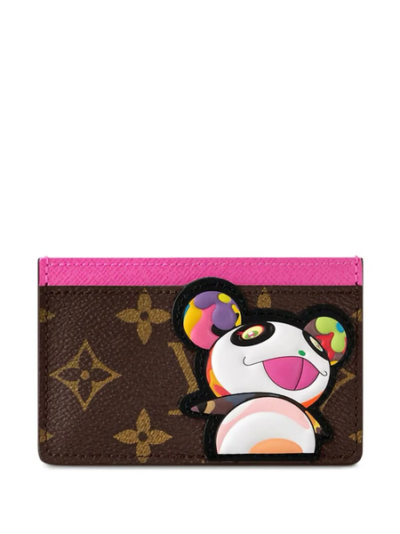  Louis Vuitton Pre-owned X Takashi Murakami Monogram-canvas Wallet - Brown 