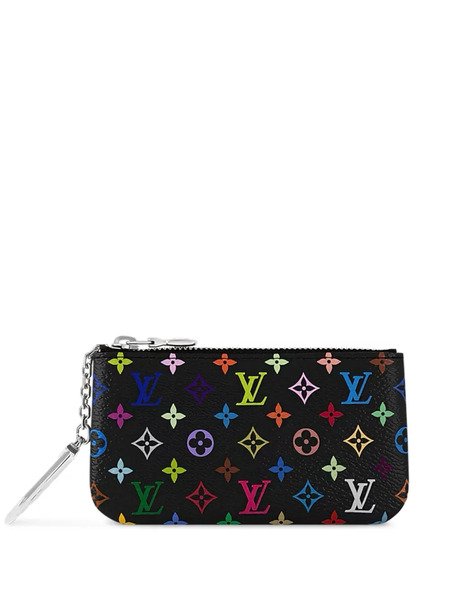  Louis Vuitton Pre-owned X Takashi Murakami Monogram Multicolour-canvas Wallet - Black 