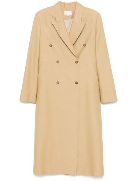  Loulou De Saison Double-breasted Coat - Neutrals 