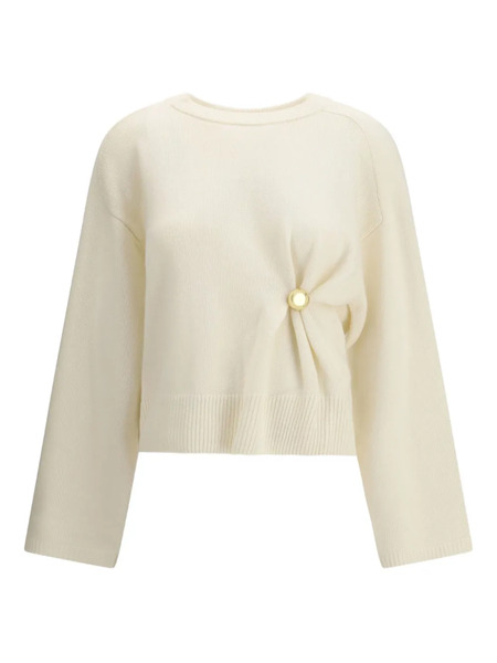 Loulou De Saison Draped Sweater - Neutrals 