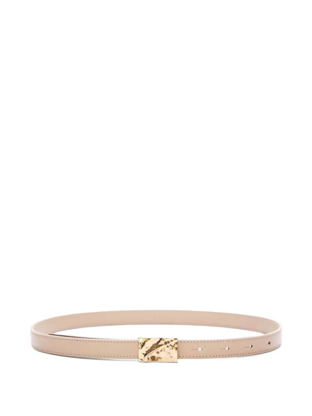  Loulou De Saison Minar Leather Belt - Neutrals 