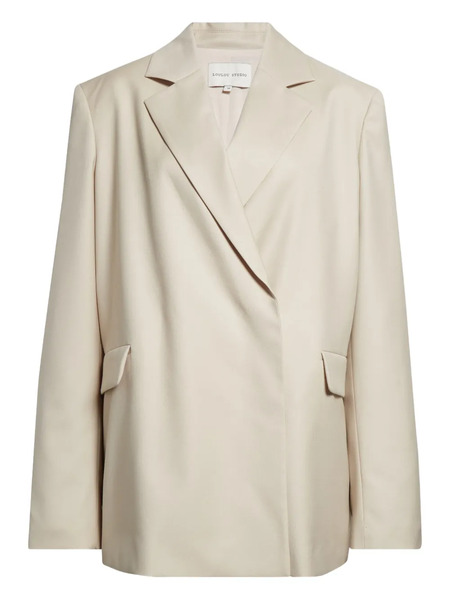  Loulou De Saison Notched-lapel Blazer - Neutrals 