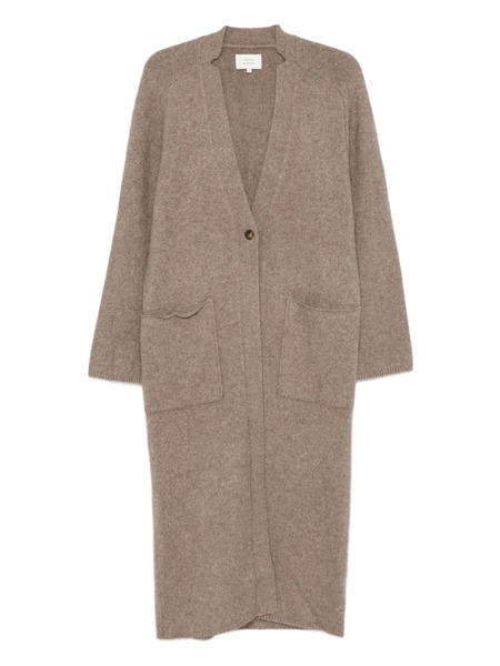  Loulou De Saison Patch-pocket Button Cardigan Coat - Neutrals 