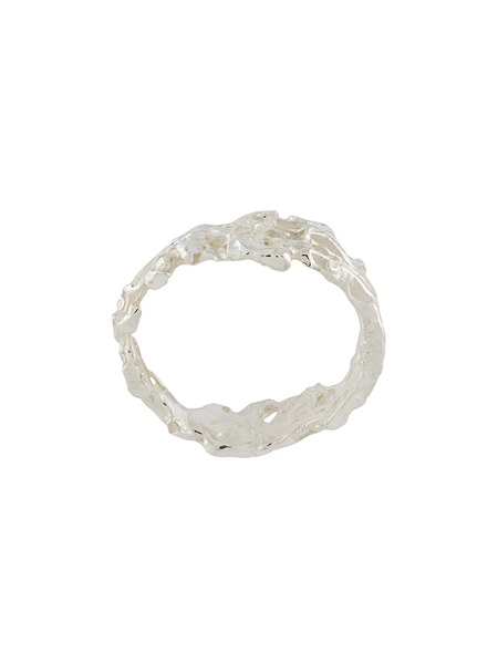  Loveness Lee Cylindro Textured Ring - Silver 