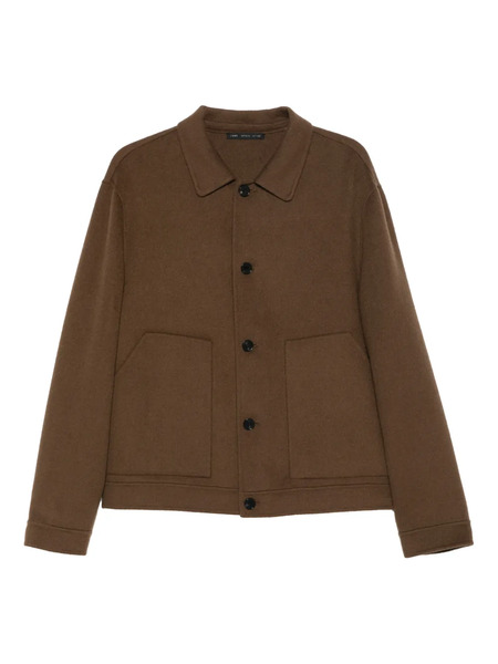  Low Brand Button-up Jacket - Brown 