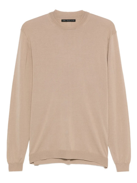  Low Brand Crew-neck Sweater - Brown 