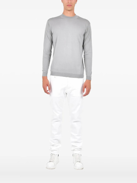  Low Brand Crew-neck Sweater - Grey 