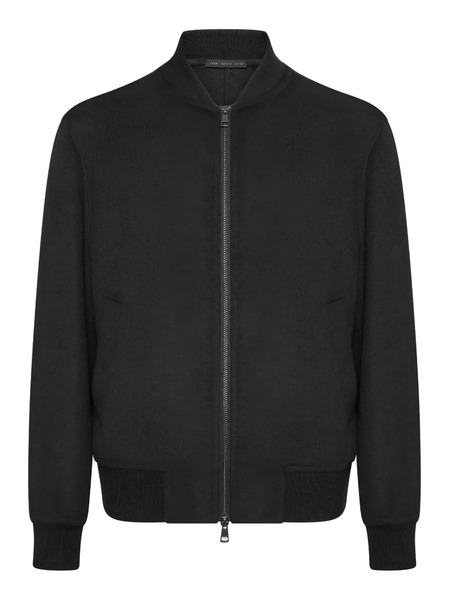  Low Brand Zip Bomber Jacket - Black 