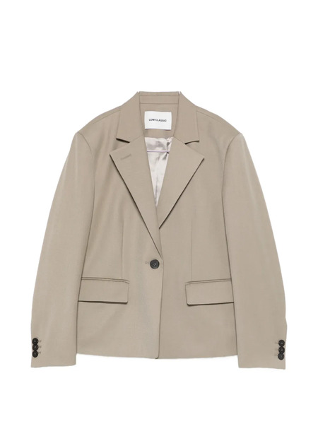  Low Classic Button Jacket - Neutrals 