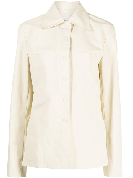  Low Classic Classic Collar Long-sleeved Jacket - Yellow 
