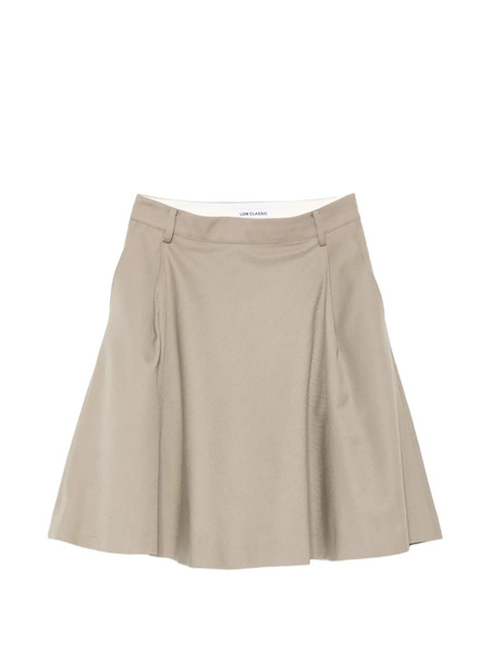  Low Classic Flared Midi Skirt - Neutrals 