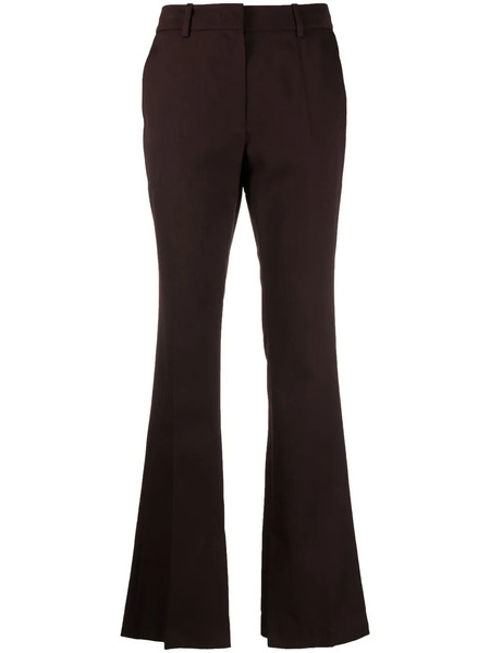  Low Classic Flared Wool Trousers 